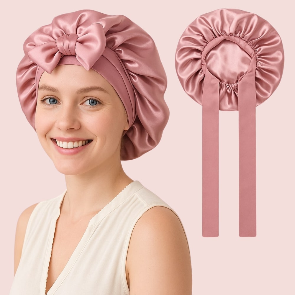 Le satin, ce luxe nocturne que vos cheveux méritent